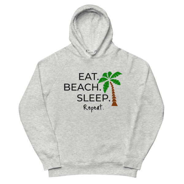 Unisex Kapuzenpullover “Eat. Sleep. Beach. Repeat.”